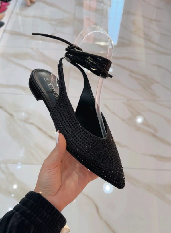 Ballerine Nere Gioiello